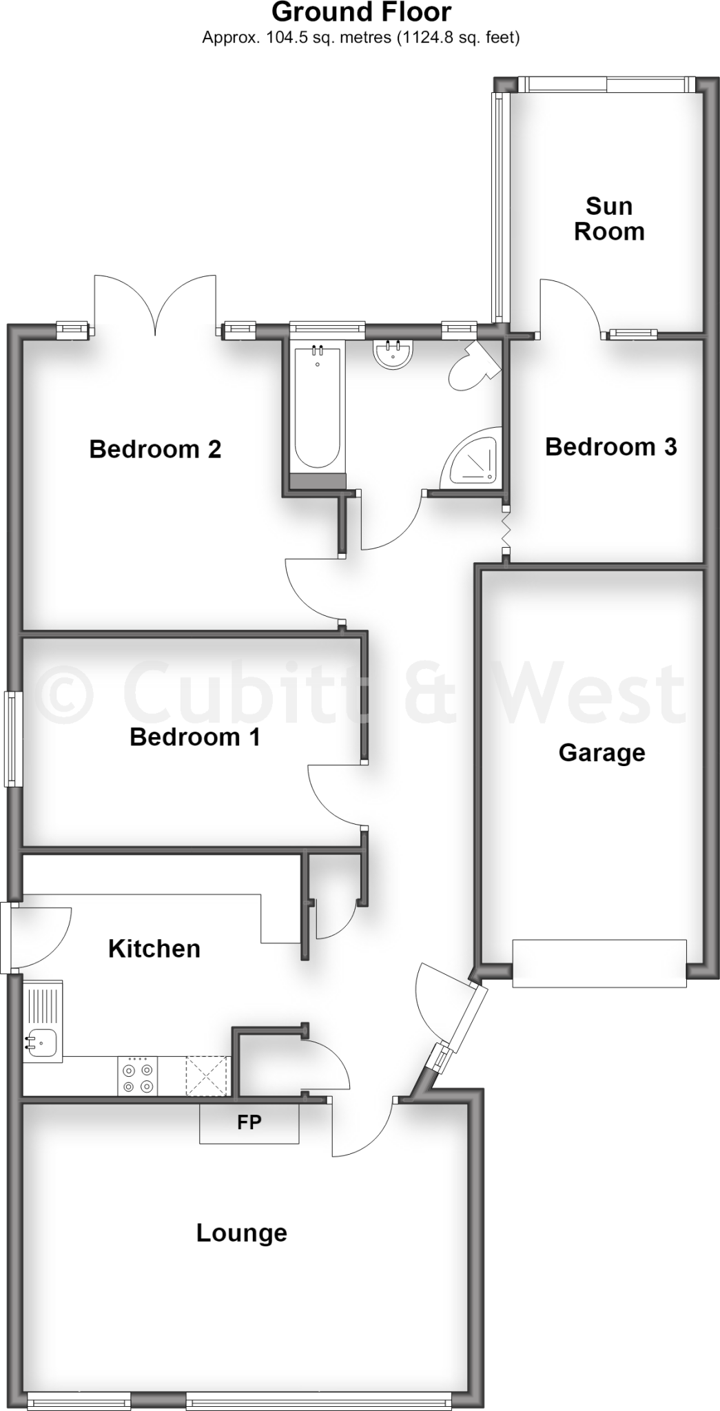 Harbour View Road, Pagham, Bognor Regis, West Sussex floorplan