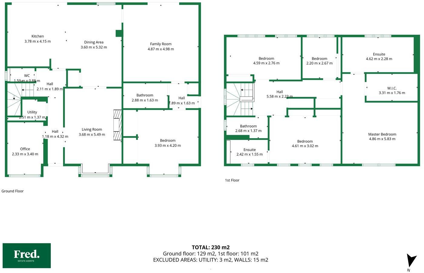 Willow Avenue, Motherwell floorplan