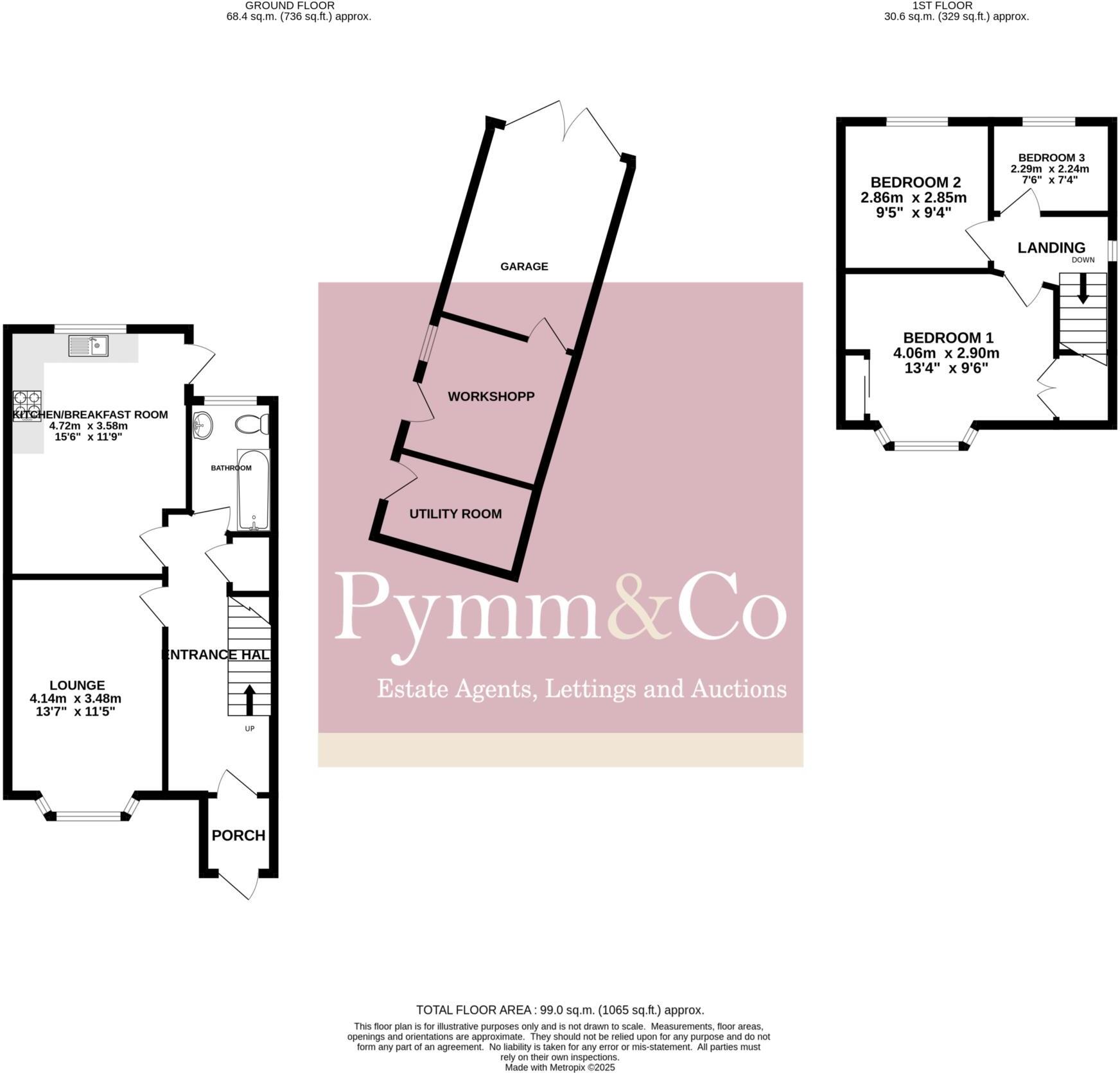 Stratford Close, Norwich floorplan