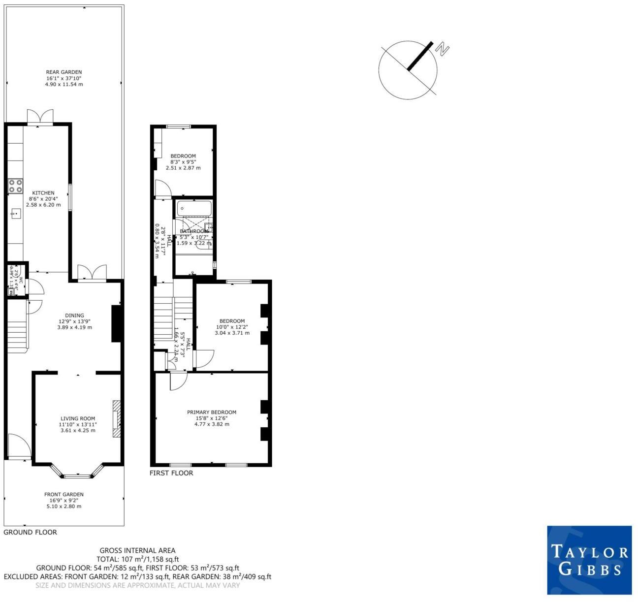 Dresden Road, Whitehall Park, N19 floorplan