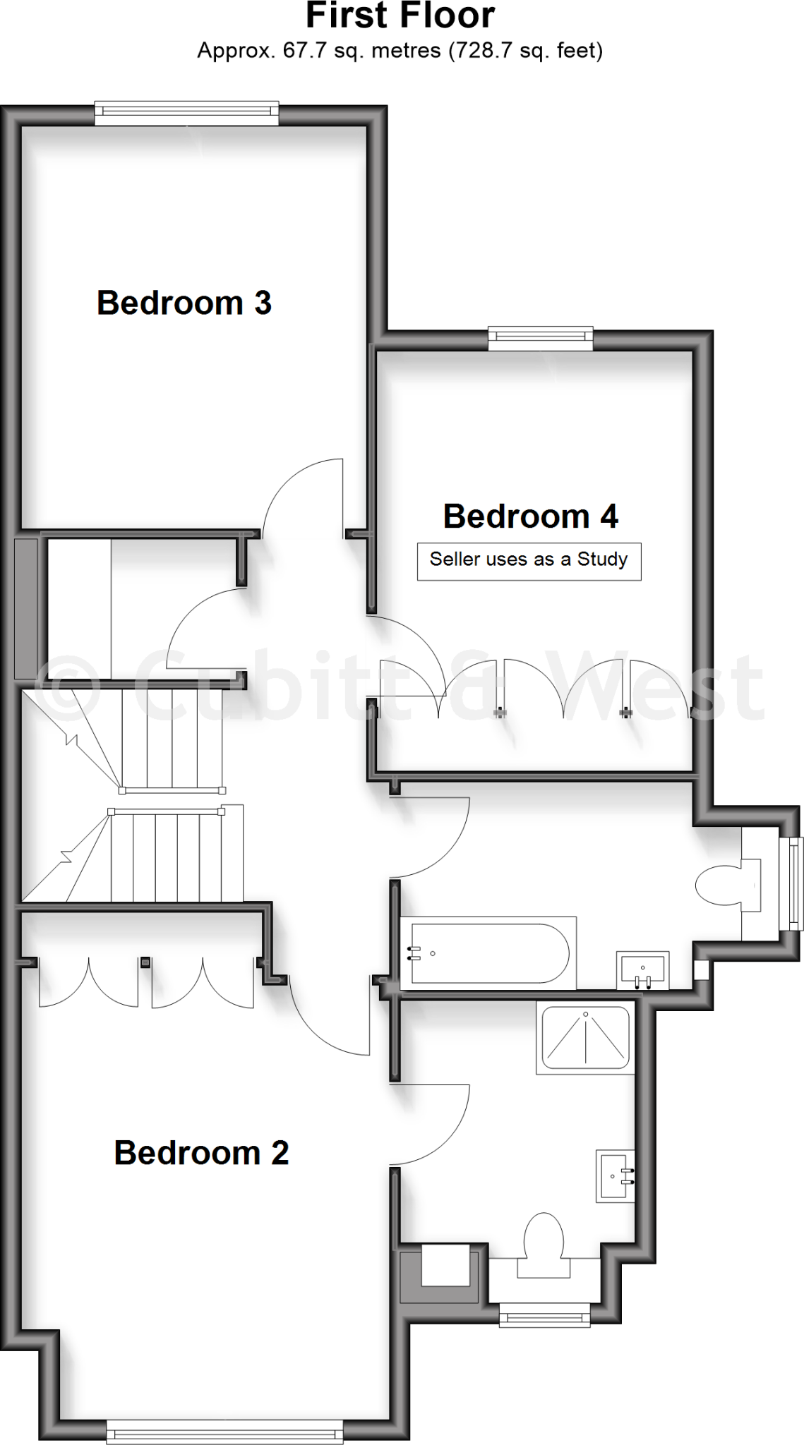 Upper Rose Hill, Dorking, Surrey floorplan