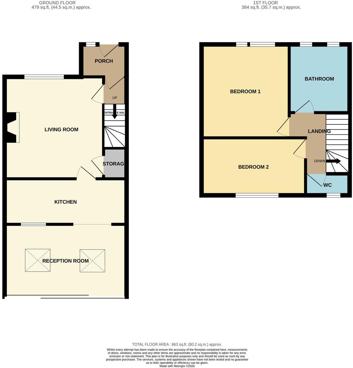 Barnwell Road, Northampton, NN2 floorplan