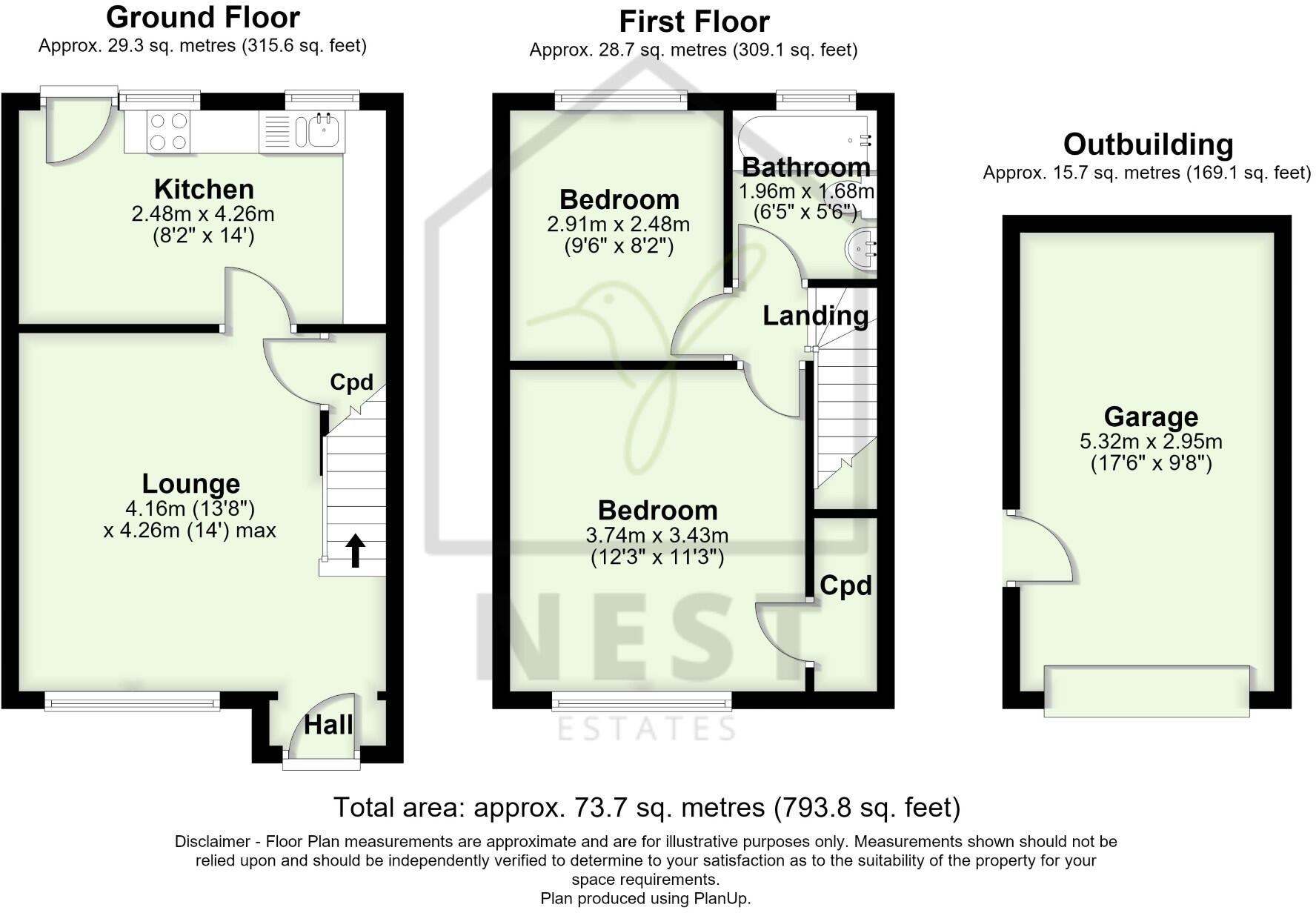 Betony Close, Shawclough, Rochdale floorplan