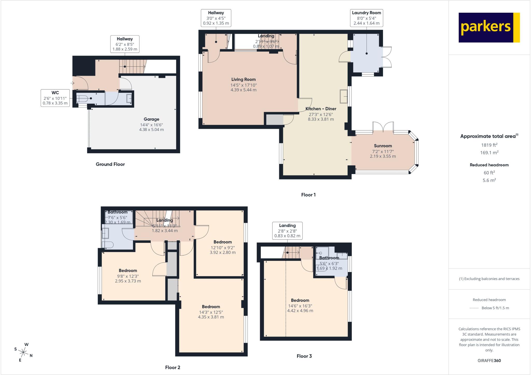 Pine Ridge Road, Burghfield Common, Reading, Berkshire, RG7 floorplan