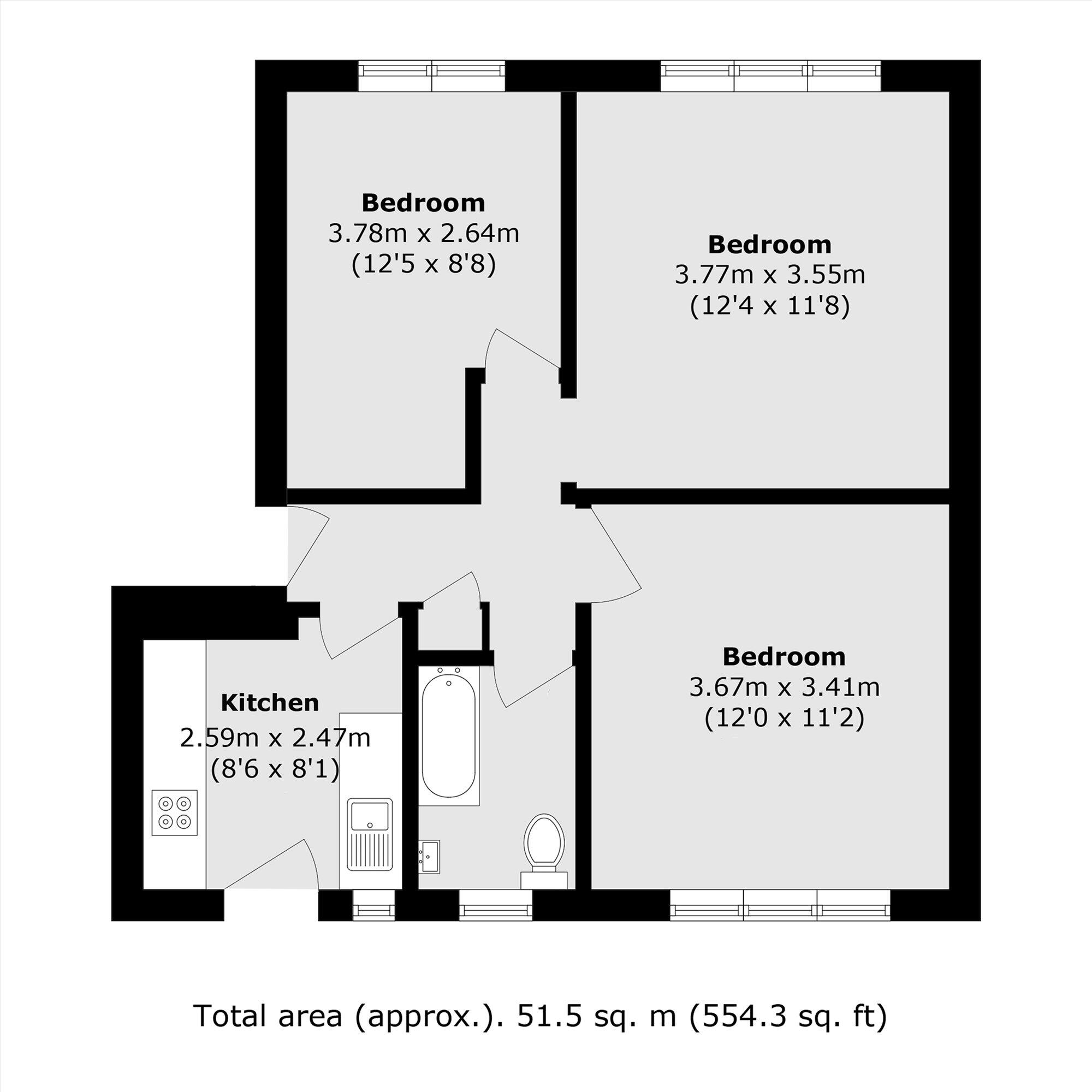 Hartington Road, Chiswick floorplan