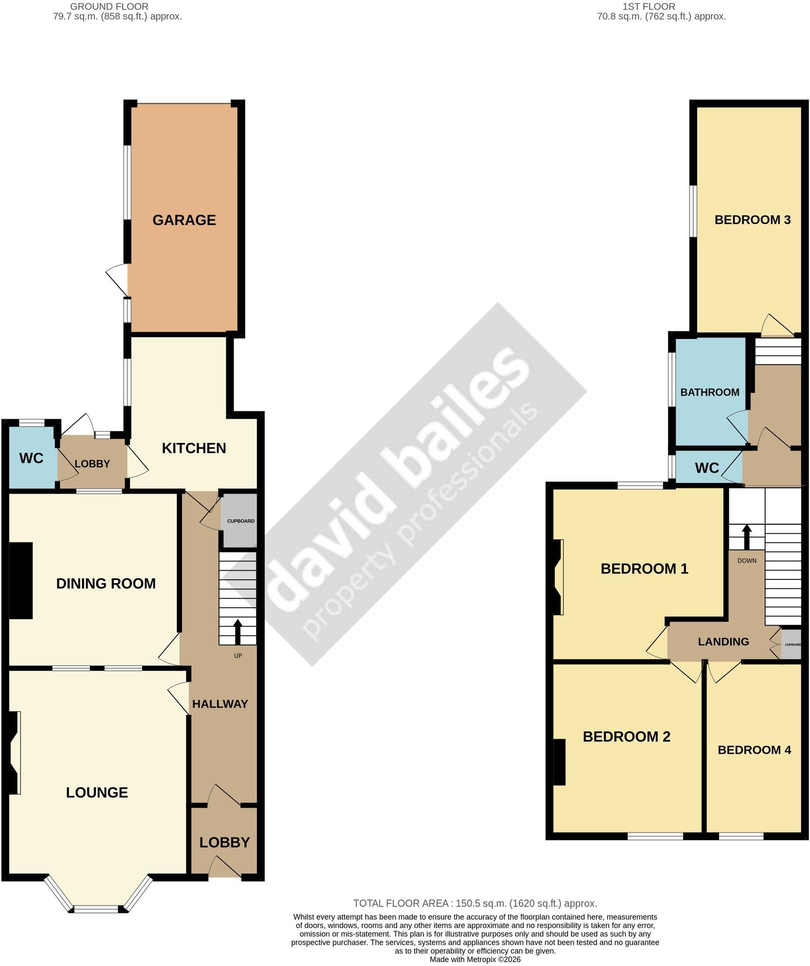 West View, Blackhill, DH8 floorplan