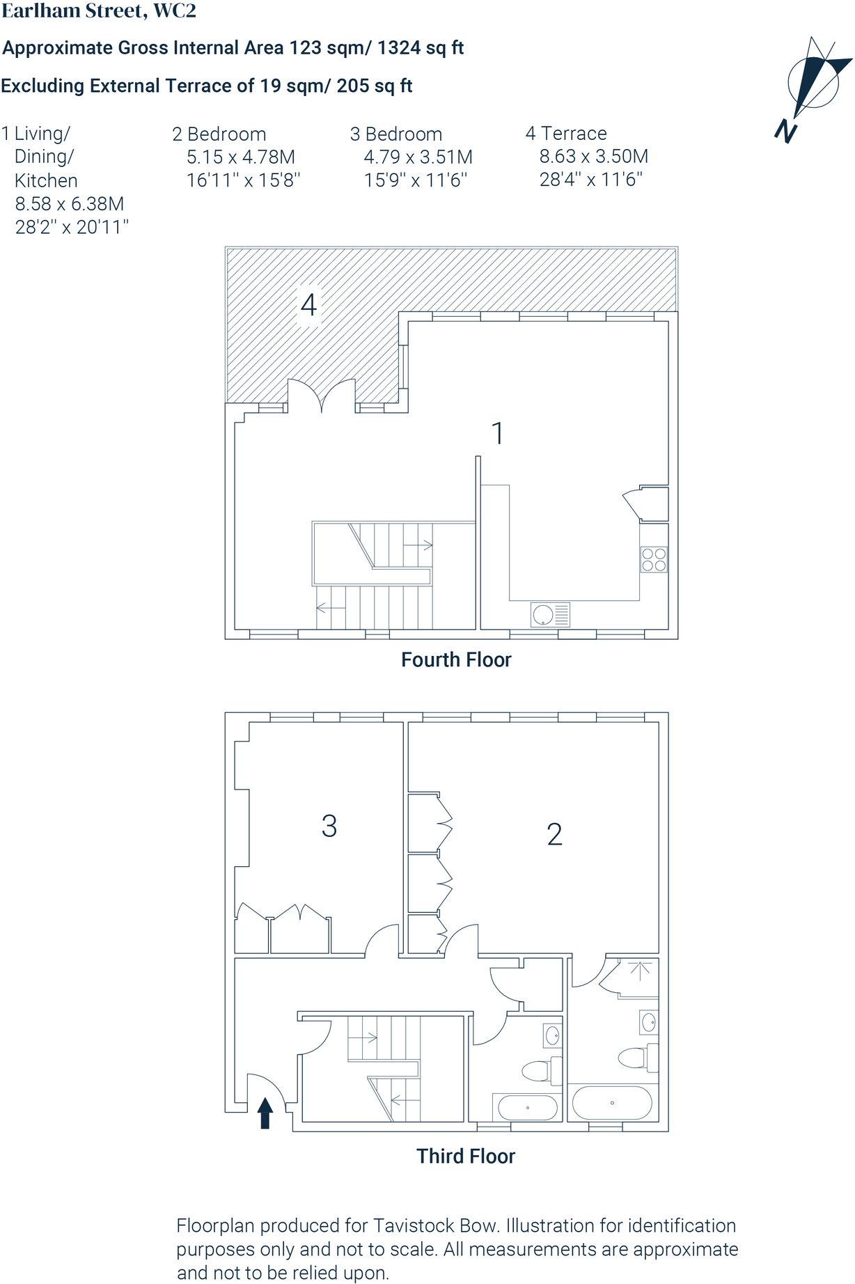 Earlham Street, Seven Dials WC2 floorplan