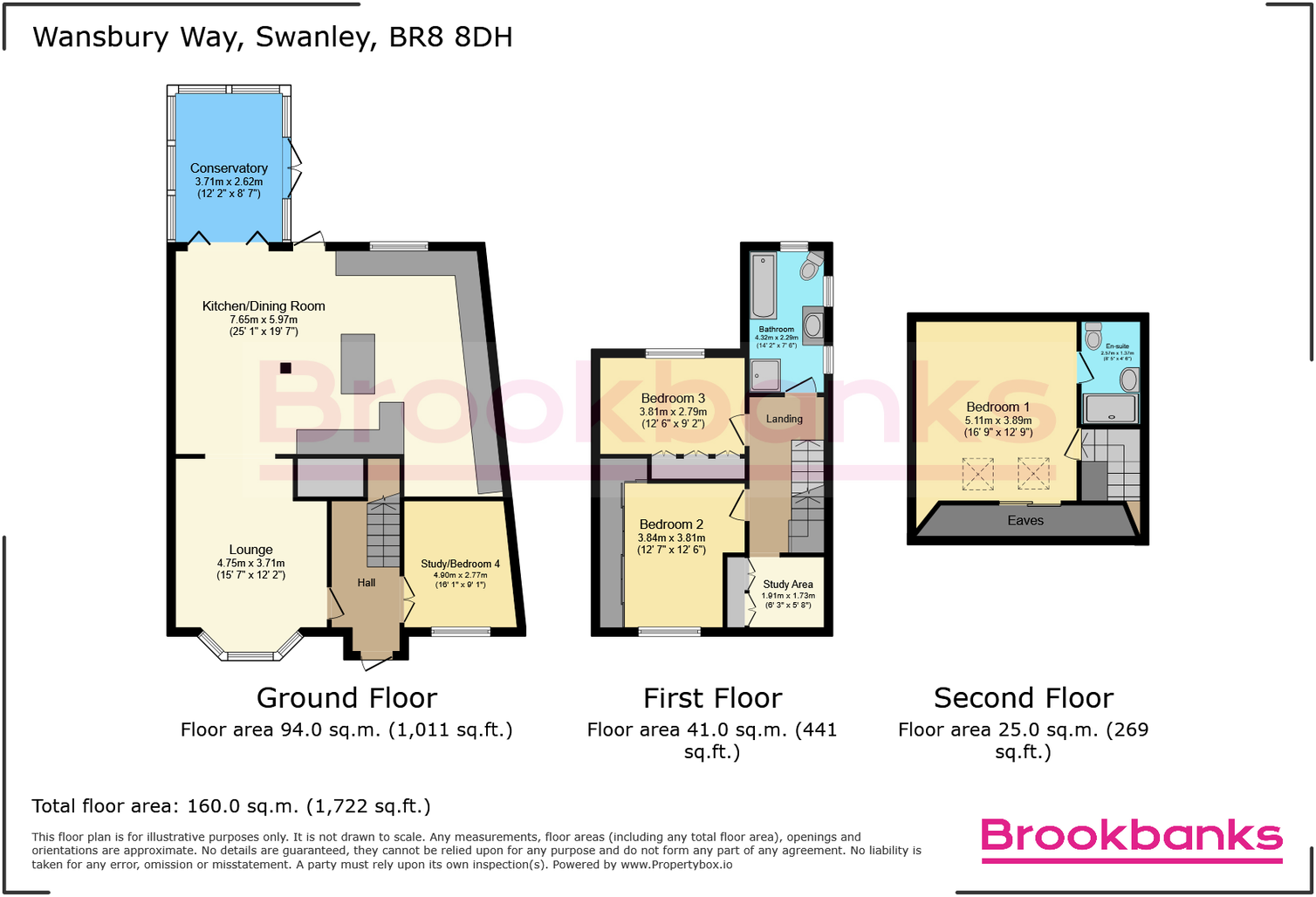 Wansbury Way, Swanley, BR8 floorplan