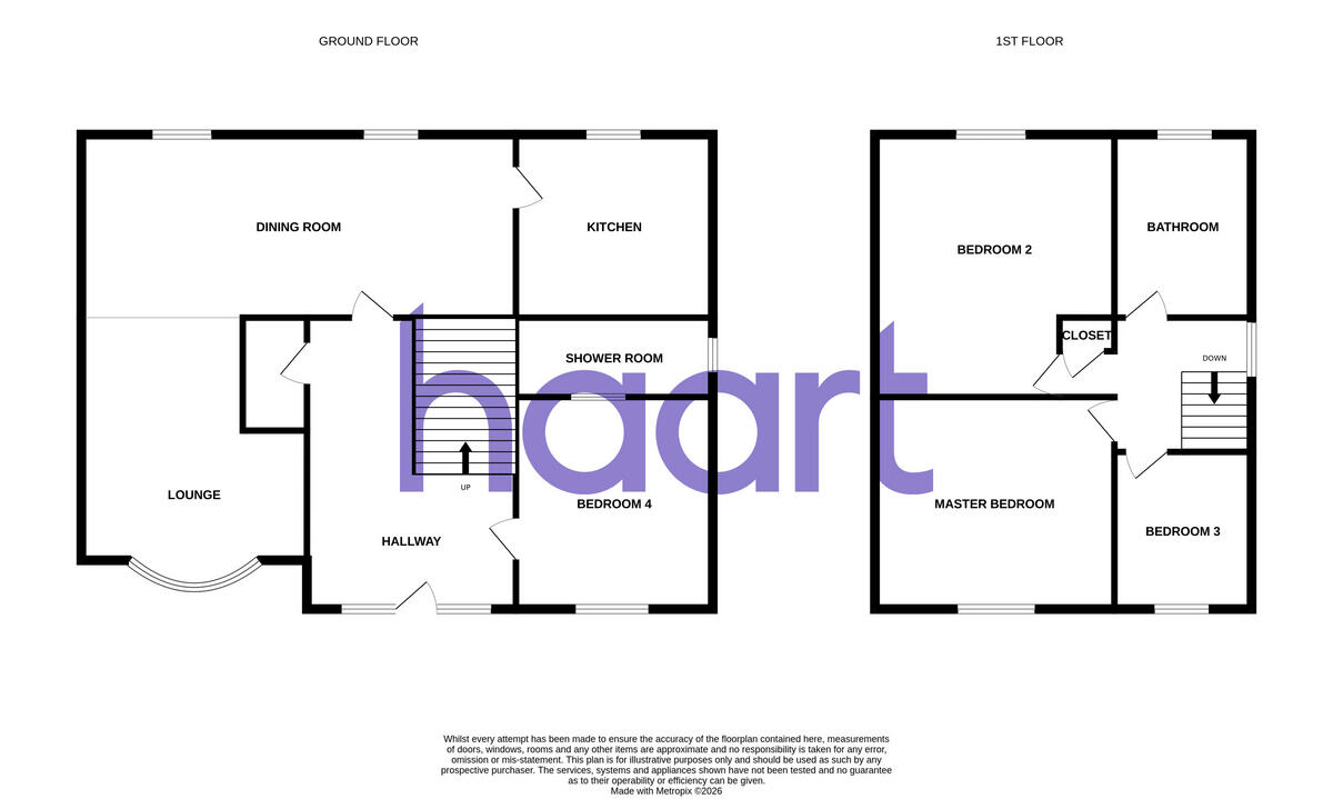 Ascot Drive, Cusworth, Doncaster floorplan