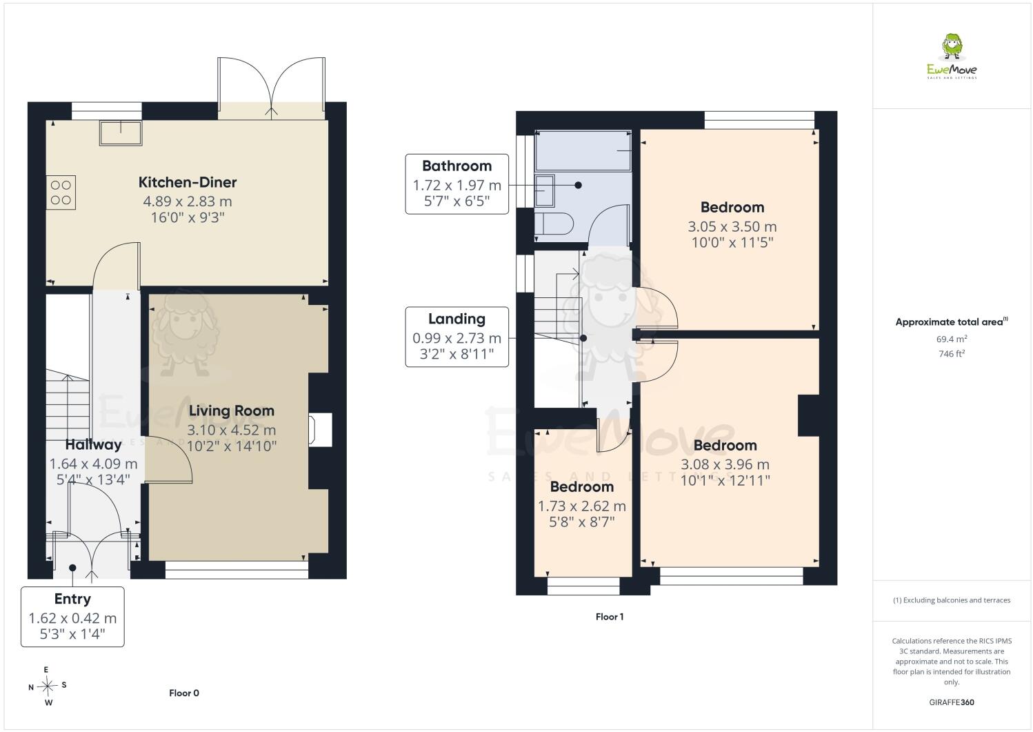 Vining Road, Prescot, Merseyside, L35 floorplan