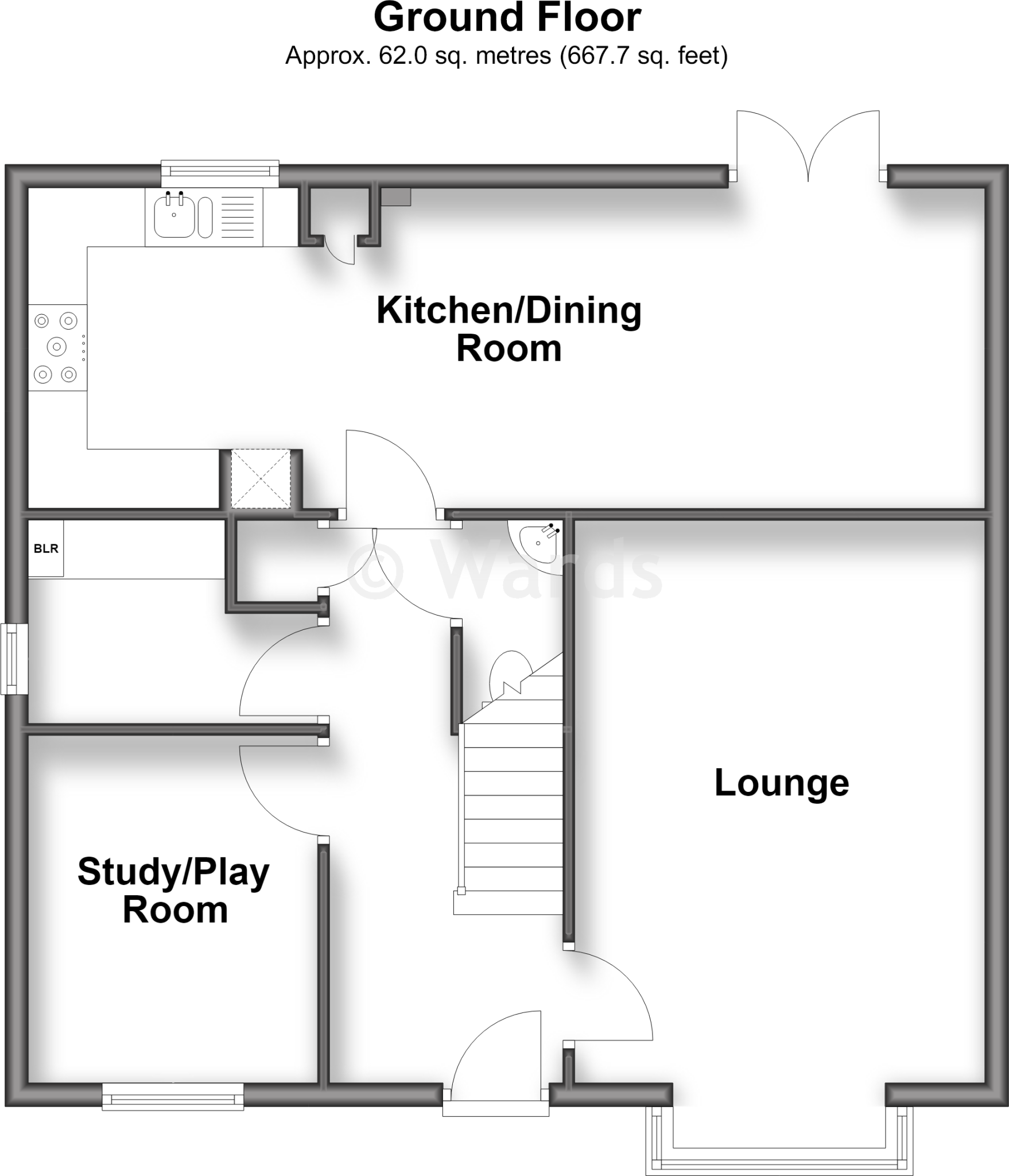 Turnstone Place, Sevington, Kent floorplan