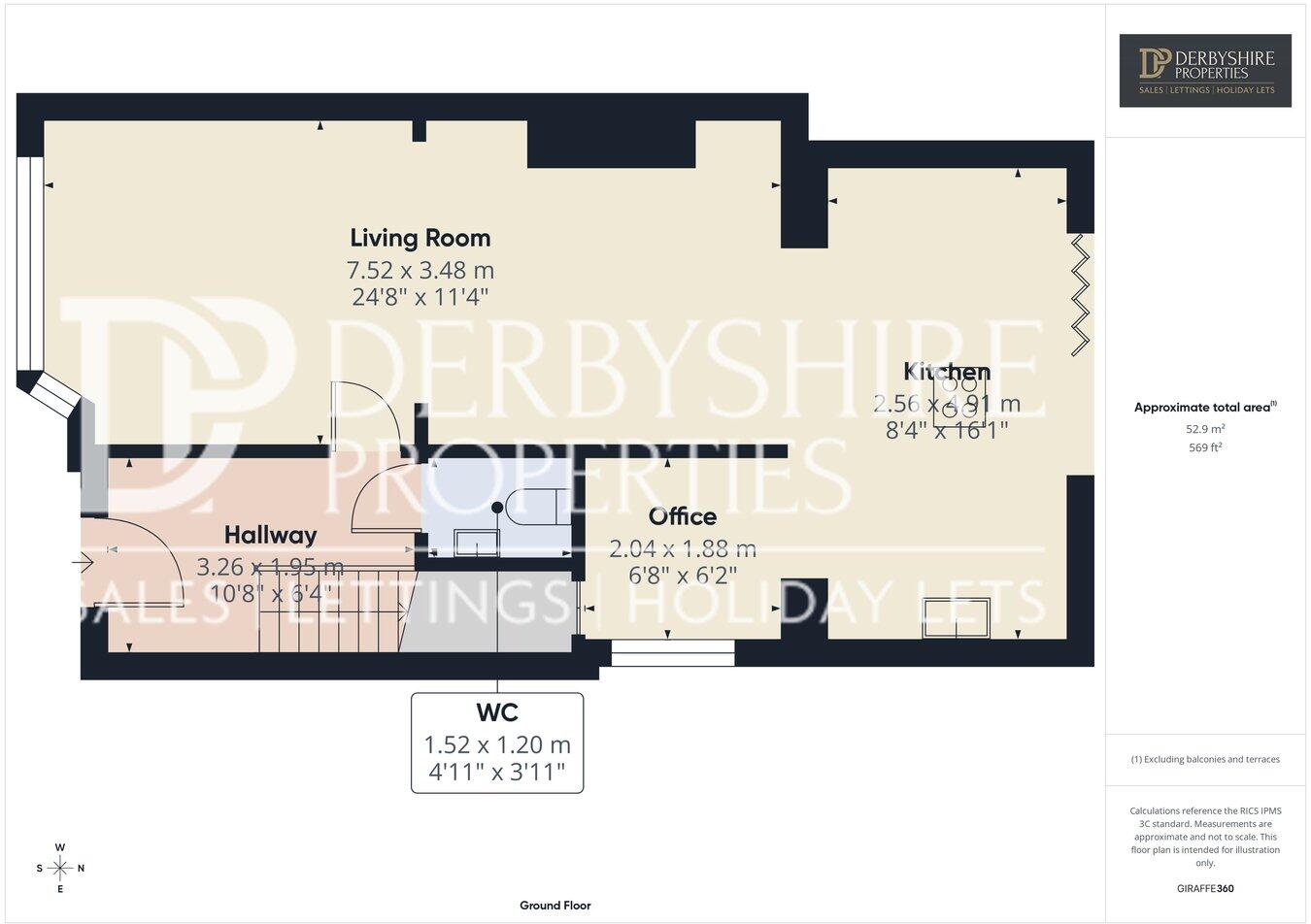 Ball Hill, South Normanton, DE55 floorplan