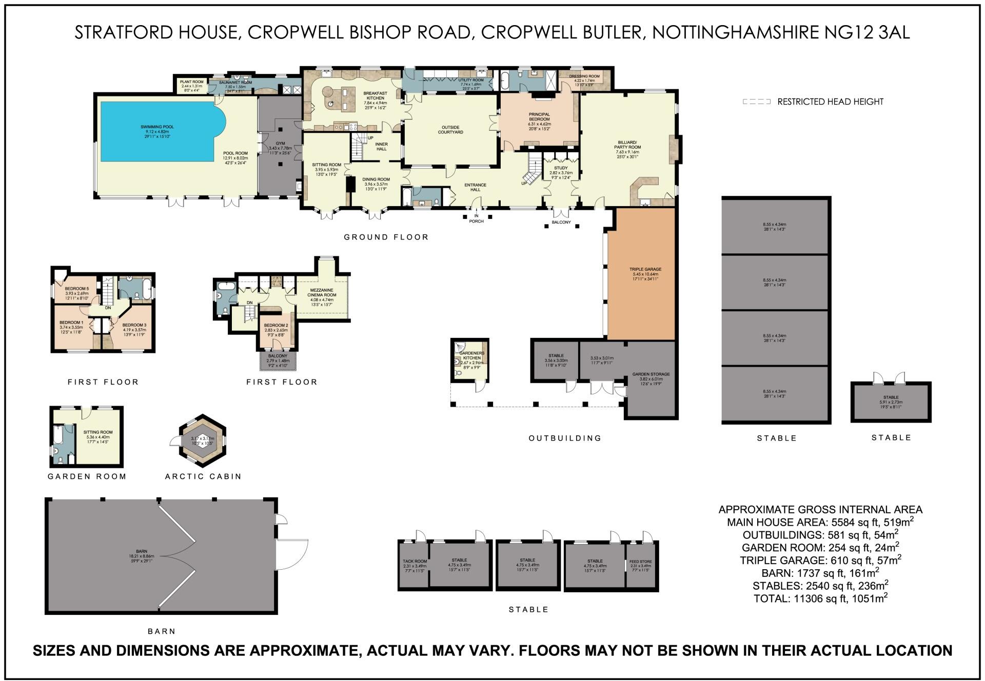 Cropwell Bishop Road, Cropwell Butler,  Nottinghamshire, NG12 floorplan
