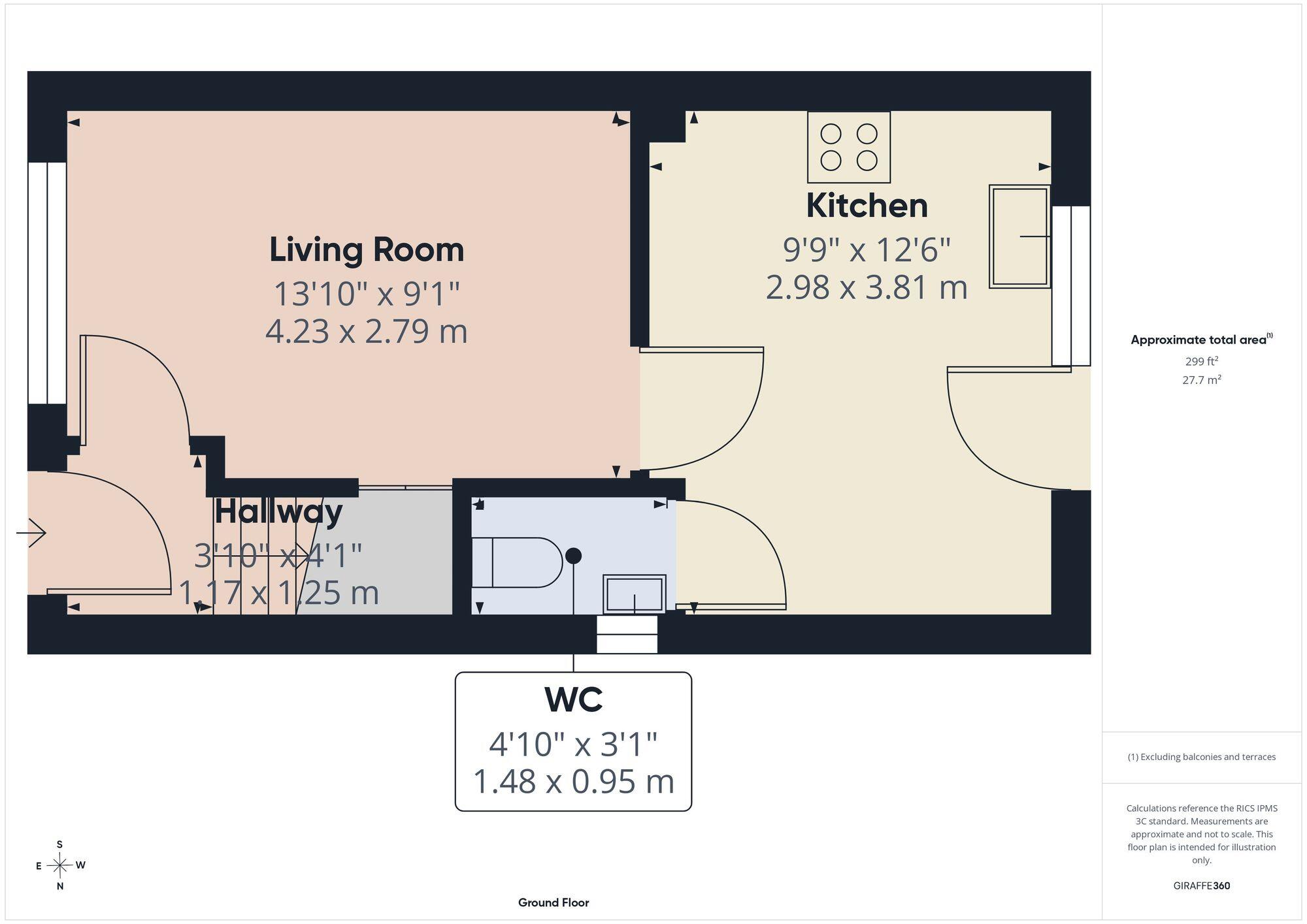 White Moss Close, Whitestake, PR4 floorplan