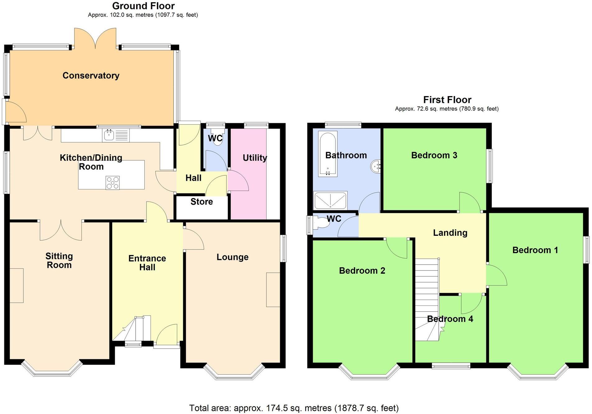 Sunningdale Drive, Skegness, PE25 floorplan