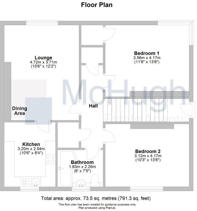 Durban Avenue, Dalmuir floorplan