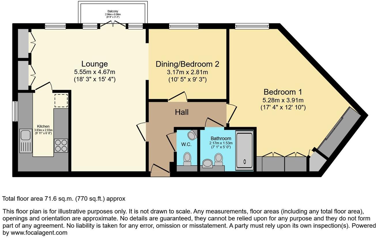 Lyell Road, Birchington, CT7 floorplan