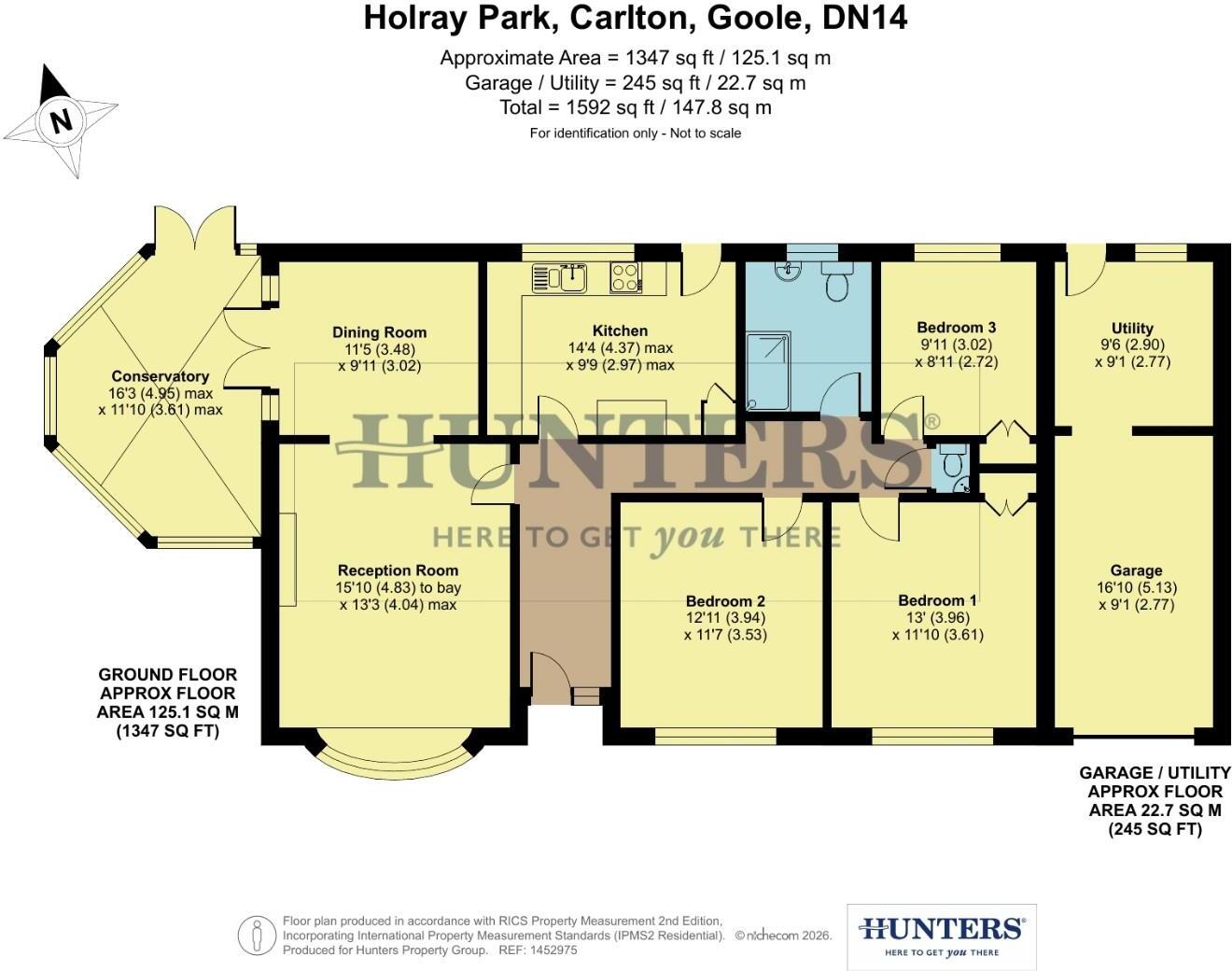 Holray Park, Carlton, Goole floorplan
