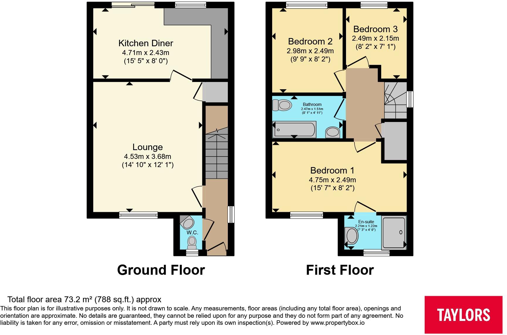 Emet Grove, Emersons Green, Bristol, BS16 floorplan