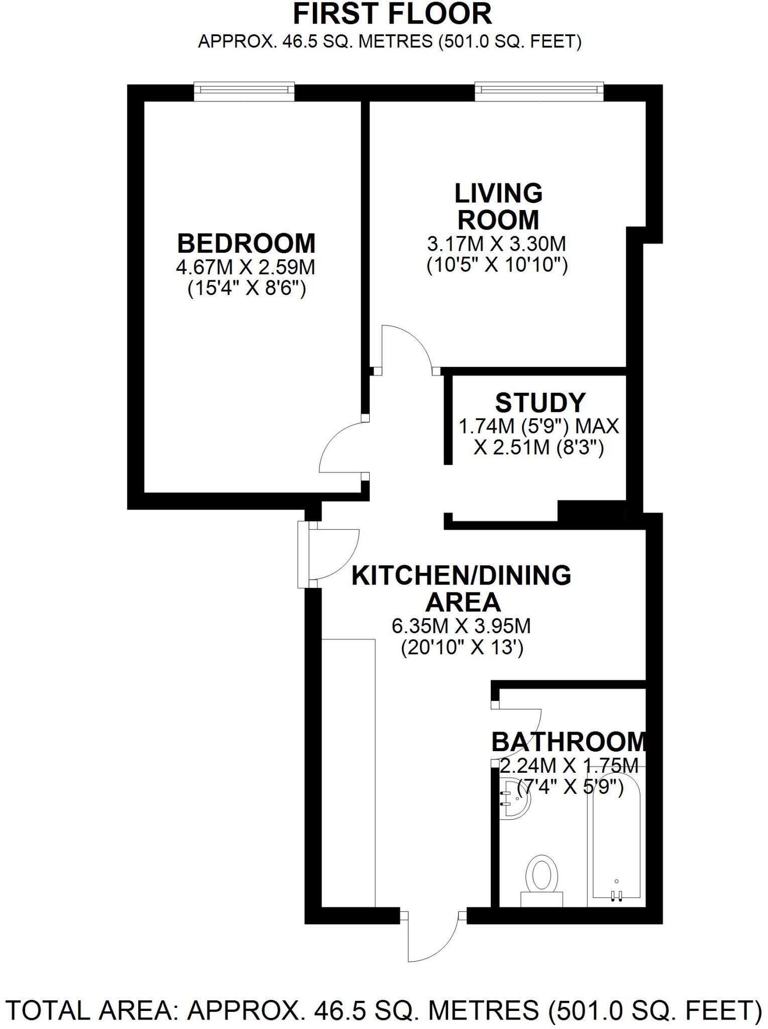 Westgate Hill Terrace, Newcastle Upon Tyne, NE4 floorplan