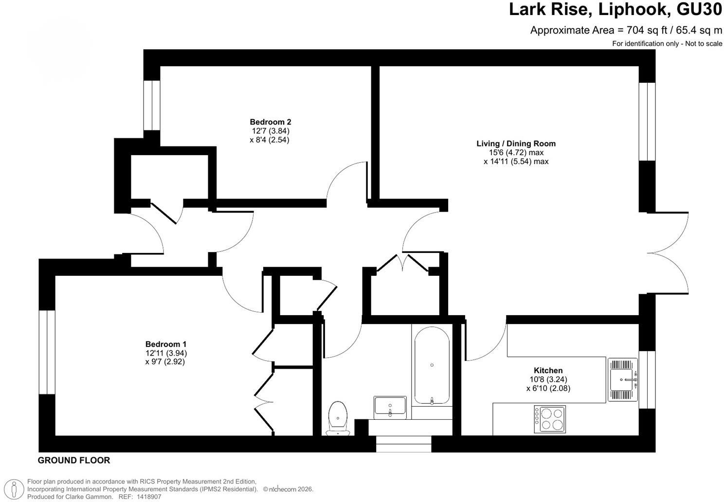 Lark Rise, Liphook floorplan