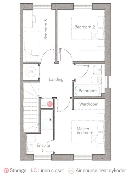 The Watchmakers, Old Callywith Road, Bodmin, Cornwall, PL31 floorplan