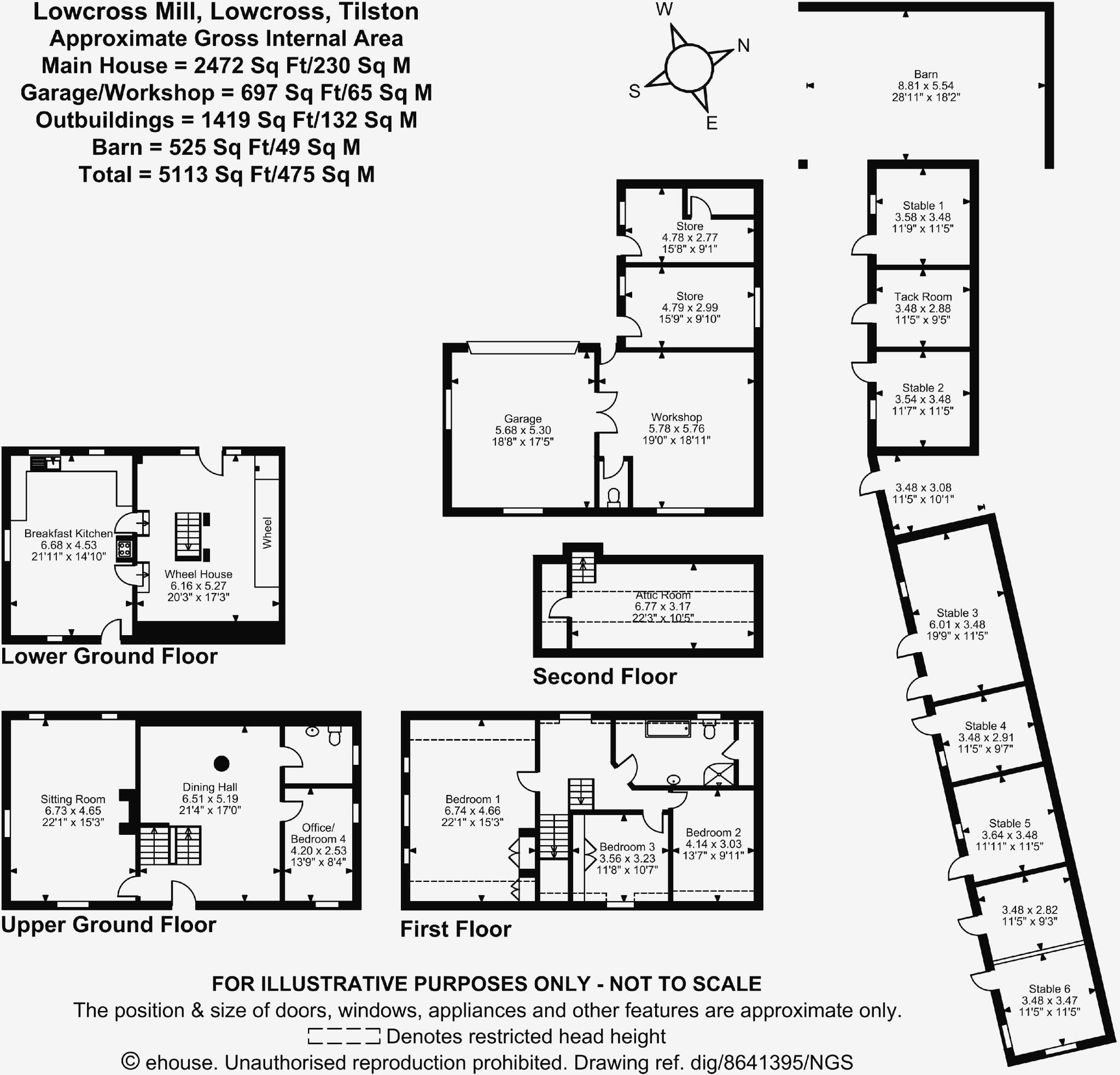 Tilston, Cheshire floorplan