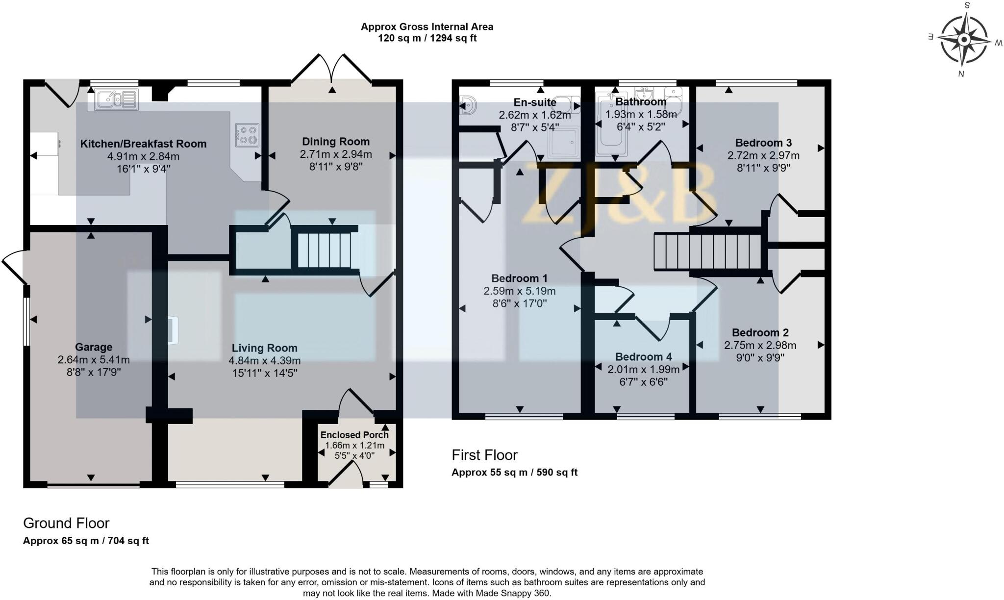 White Bank, Bicton Heath, Shrewsbury, Shropshire, SY3 5AY floorplan