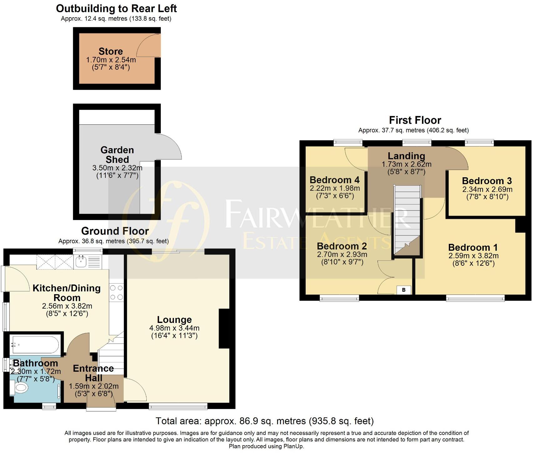 Woad Farm Road, Boston, Lincolnshire, PE210EY floorplan
