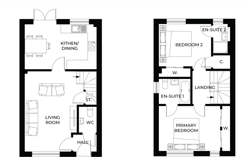 The Heights, Llandrindod Wells, Powys floorplan
