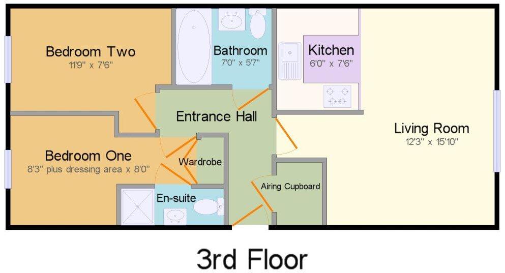 Rocheforte House, Rochford floorplan