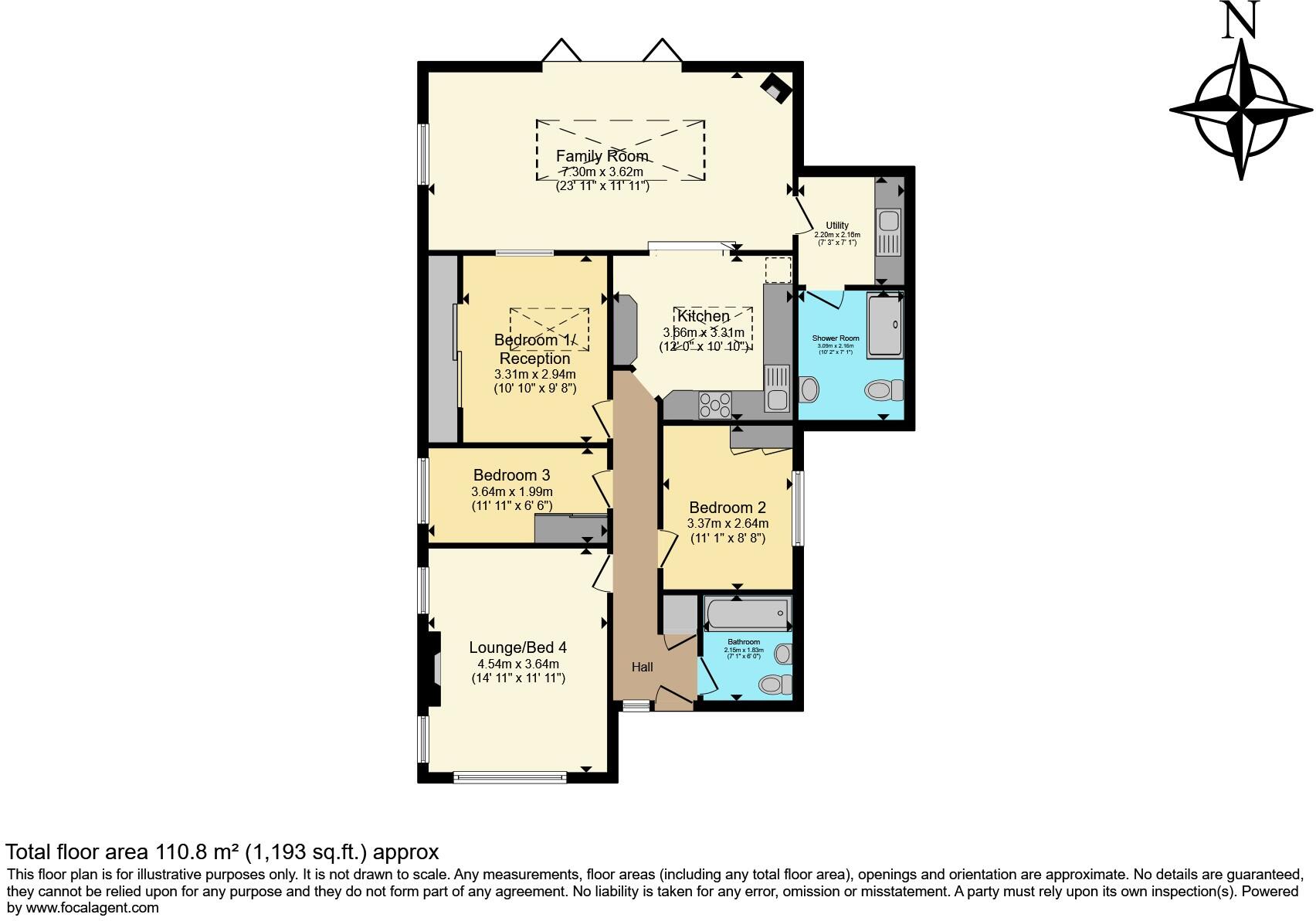Anderwood Drive, Lymington, SO41 floorplan