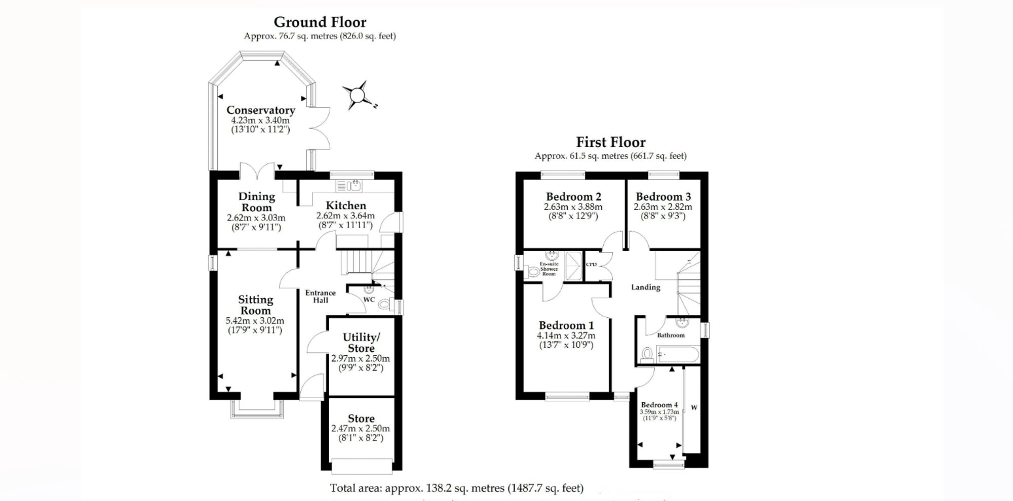 Tudor Close, Alderholt, SP6 floorplan