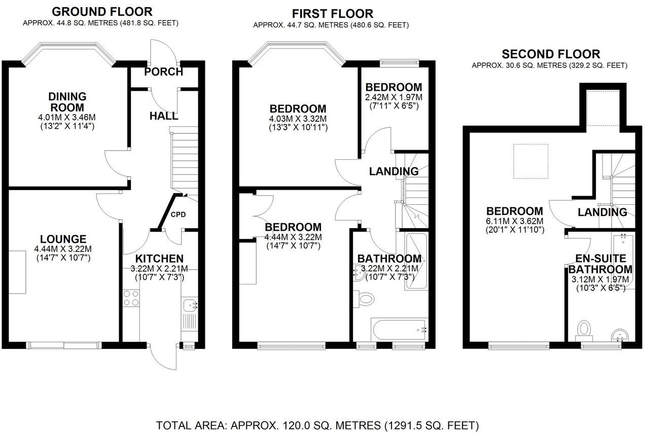 Dairsie Road, Eltham, London, SE9 floorplan