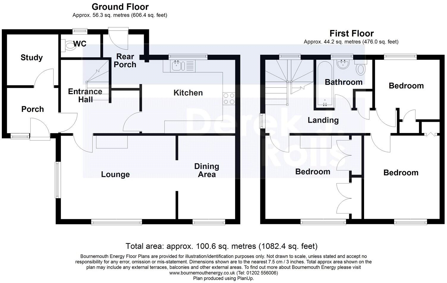 Maclean Road, Bournemouth, Dorset, BH11 floorplan