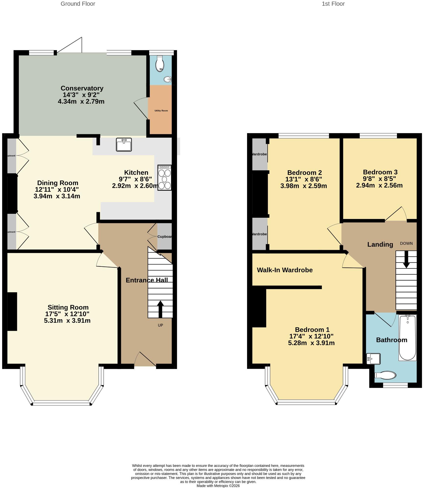 Shirley, Southampton floorplan