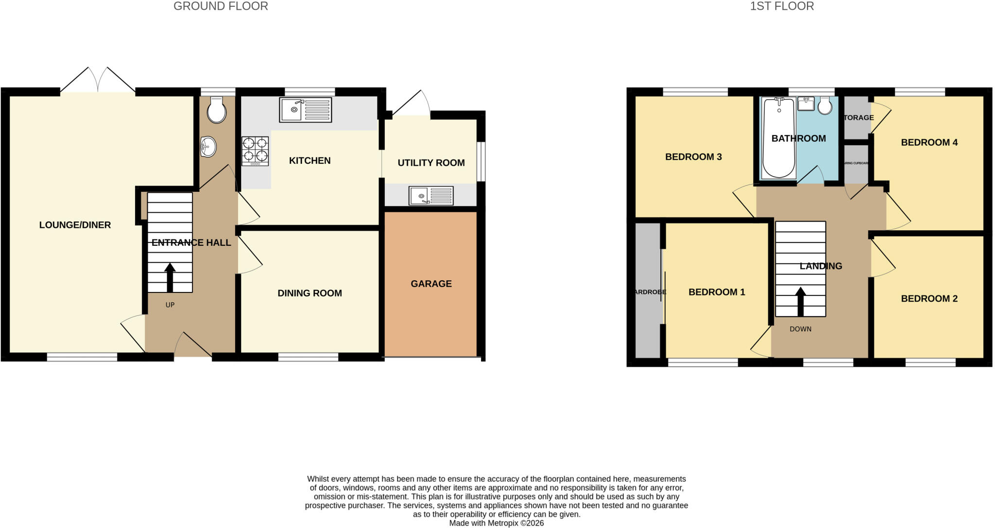 Hawthorn Bank, Spalding, Lincolnshire floorplan