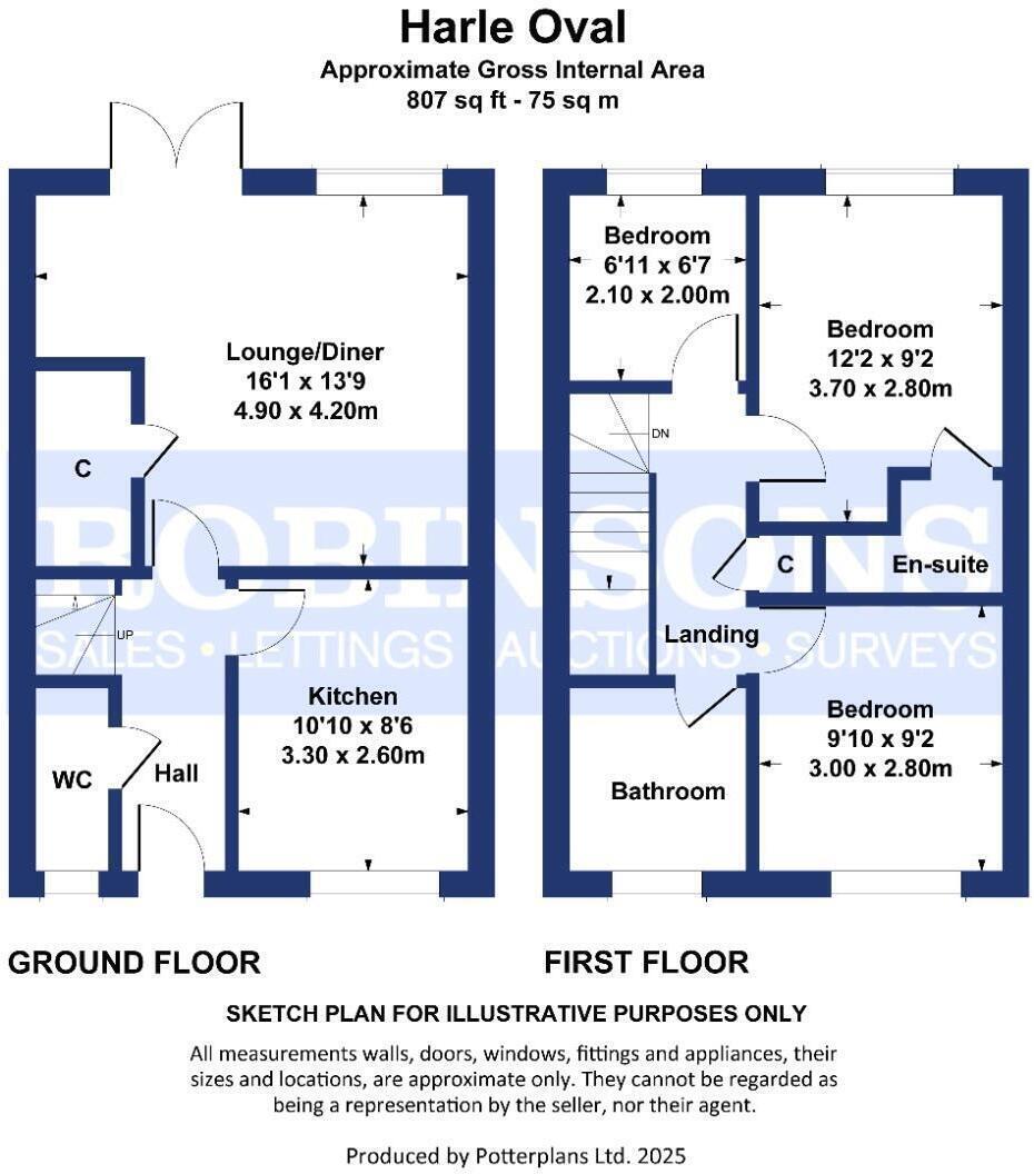 Harle Oval, Bowburn, Durham floorplan