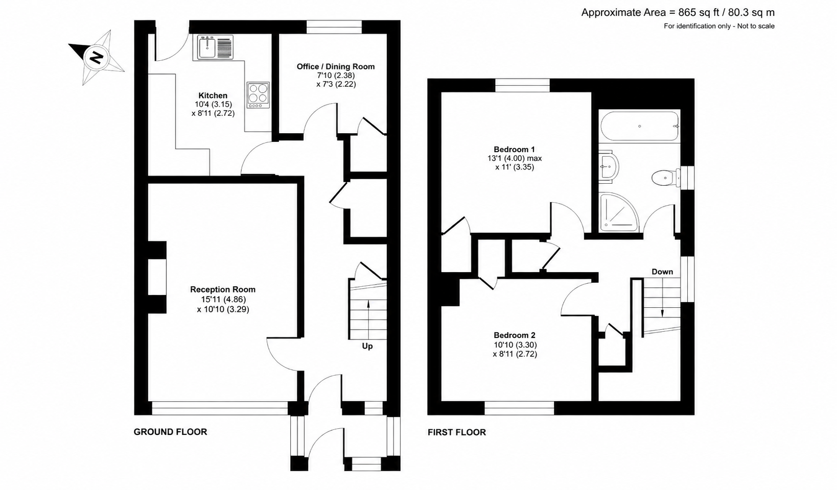 Northfield Way, Swindon, Wiltshire floorplan