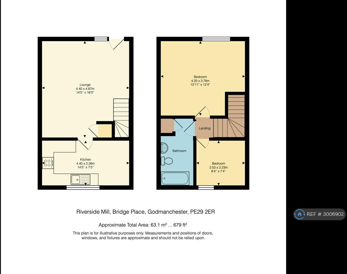 Bridge Place, Godmanchester, Huntingdon, PE29 floorplan