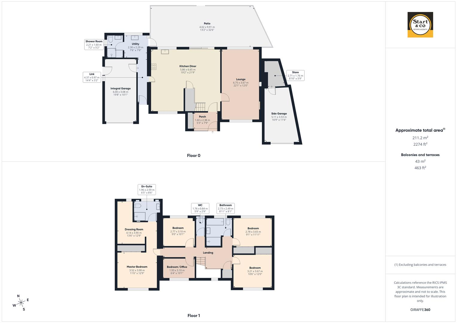 32 Dukes Way,  Newquay floorplan