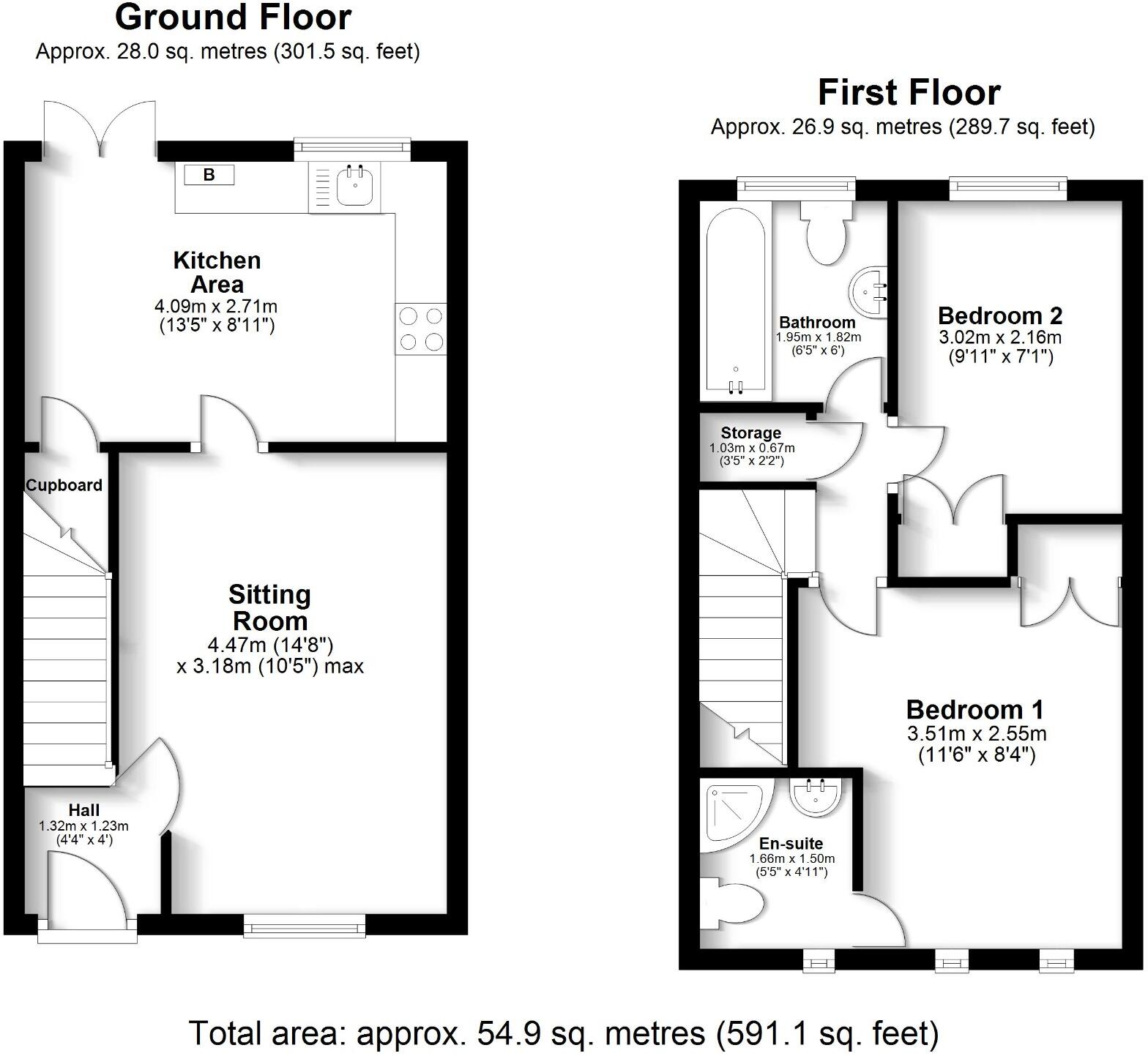 Marsh Gardens, Hedge End floorplan