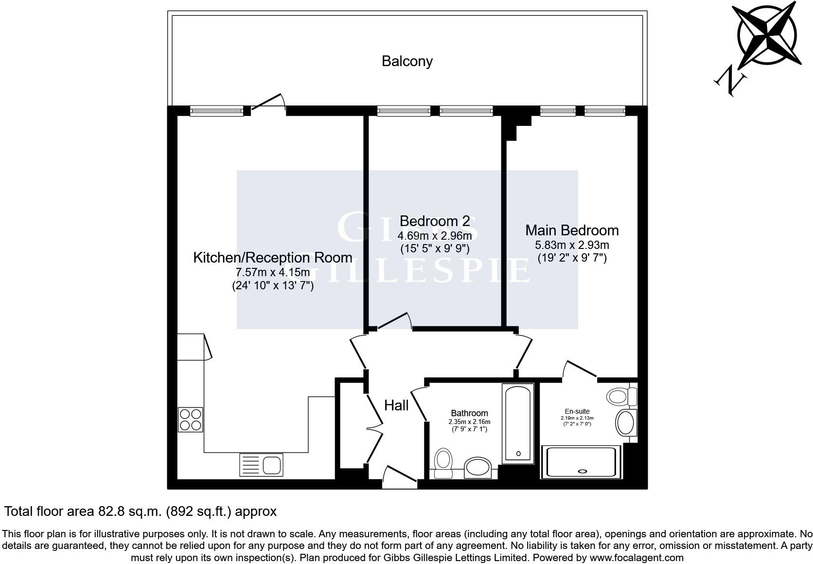 Bentinck Road, West Drayton, UB7 floorplan