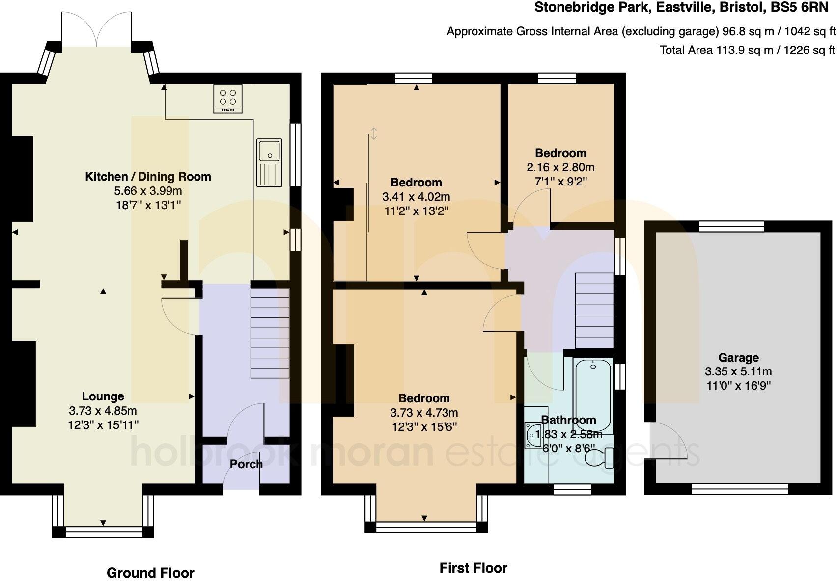 Stonebridge Park, Bristol floorplan