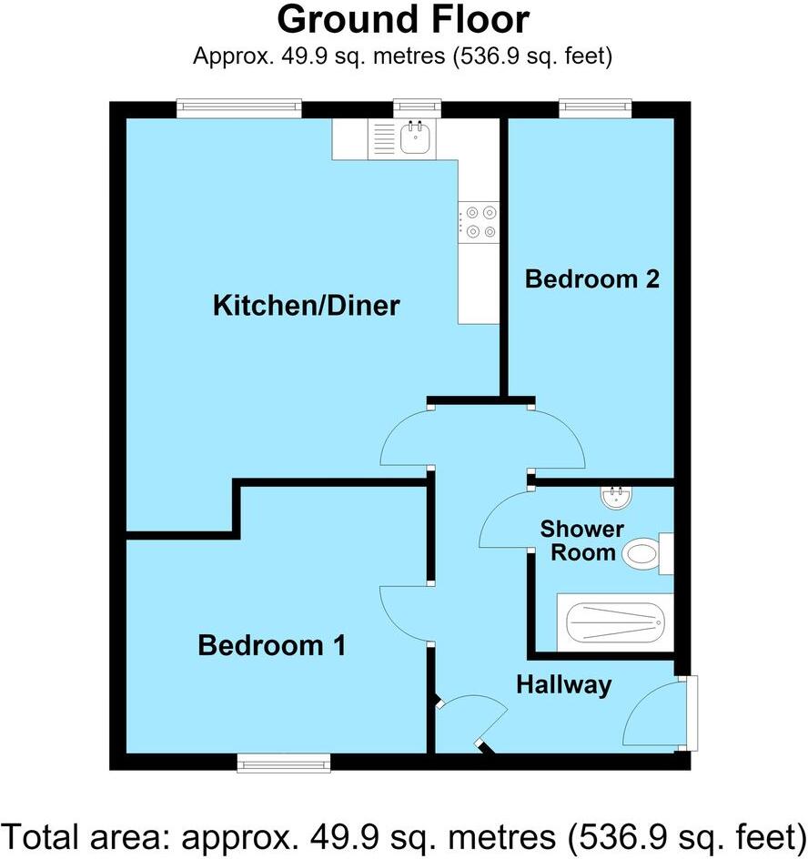 Central Avenue, Lutterworth, LE17 floorplan