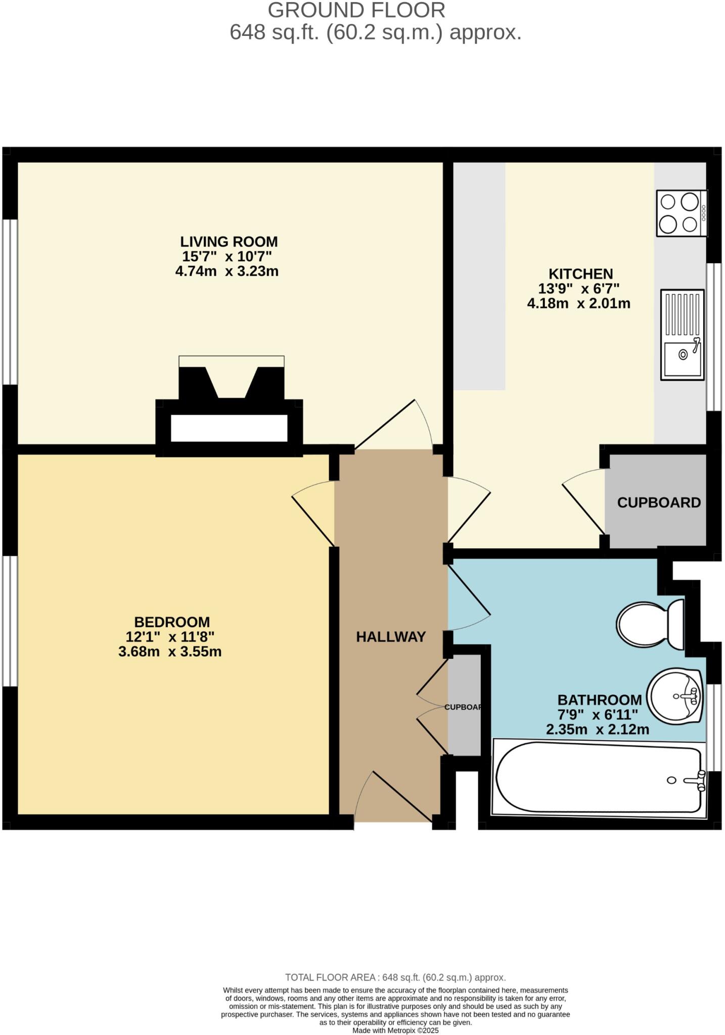 Heather Avenue, Dogsthorpe, Peterborough, PE1 floorplan