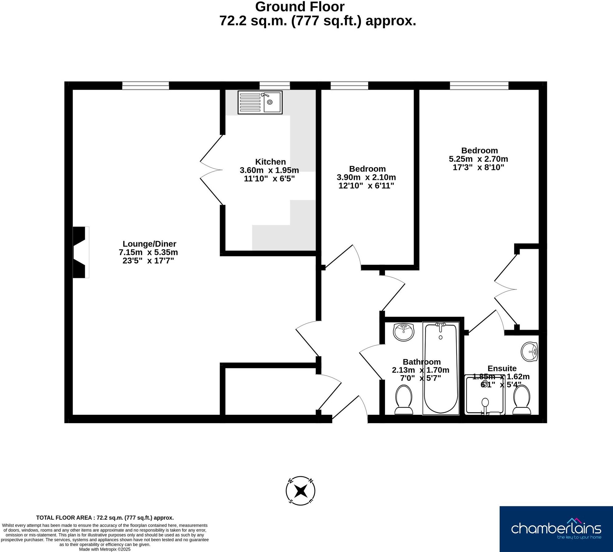 Den Crescent, Royal Court Den Crescent, TQ14 floorplan