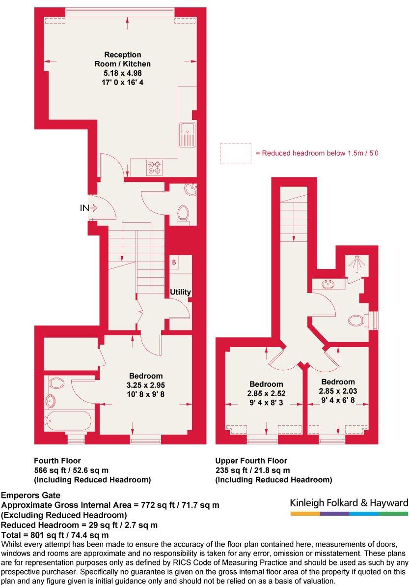 Emperors Gate, South Kensington, London, SW7 floorplan