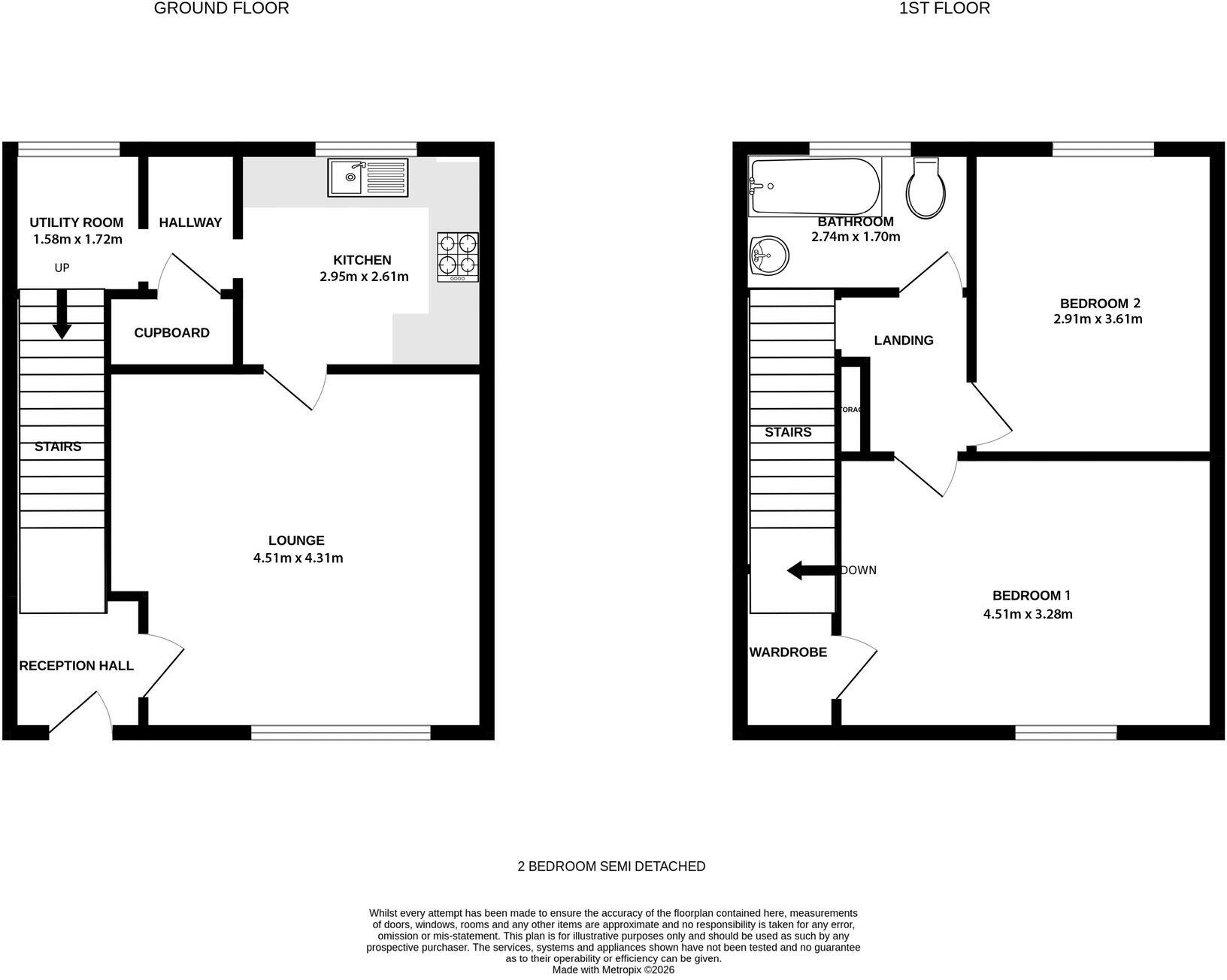 13 Methven Avenue, Kilmarnock, KA1 4LU floorplan