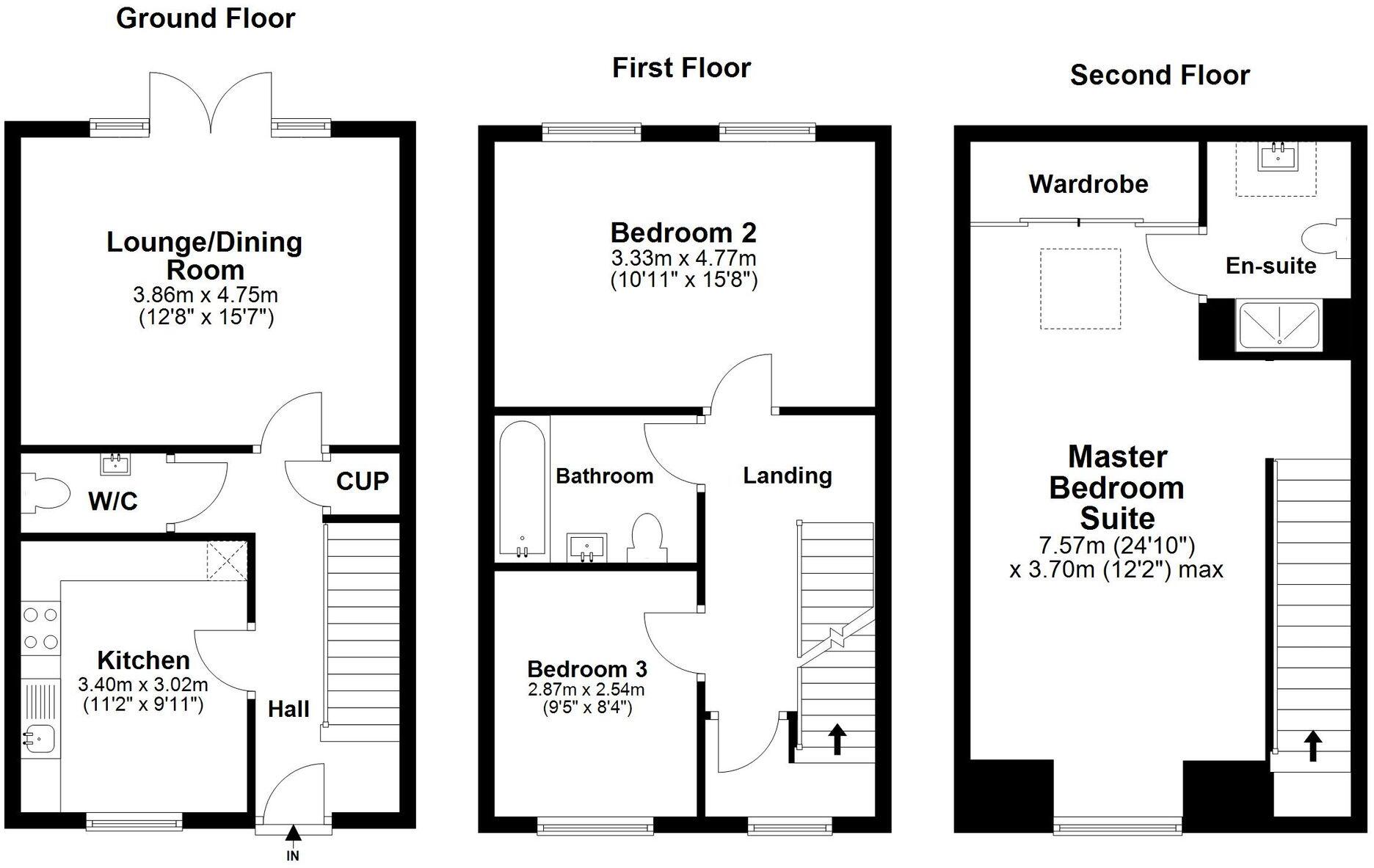 Burgoyne Avenue, Wootton, MK43 floorplan